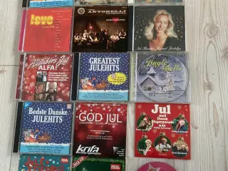 Julemusik på cd`s