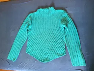 Lys turkis sweater til salg