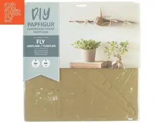 Papfigur flyvemaskine (str. 33 x 32 cm)
