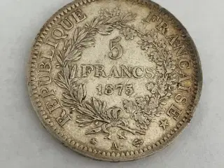 5 Francs France 1875 A