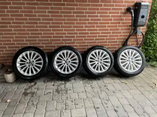 Vinterhjul på VW alufælge
