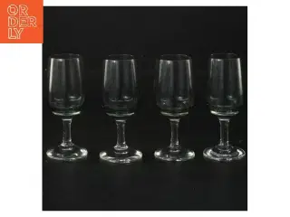 Holmegaard Atlantic stort snapeseglas (4 stk. 9 cm)