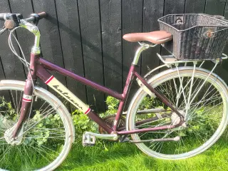 Klassisk dame- og herrecykel