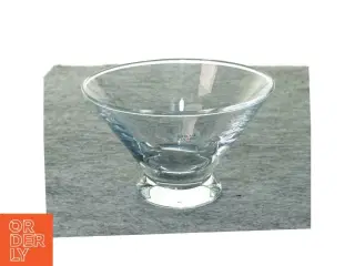 Skål i glas fra Holmegaard (str. 15 x 9 cm)
