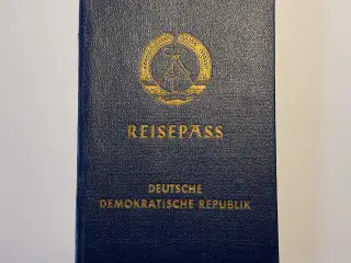 DDR pas fra det tidligere Østtyskland