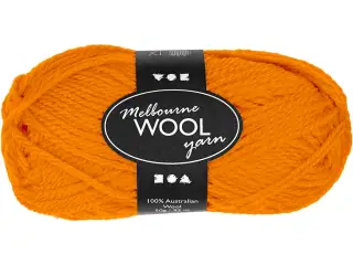 Melbourne Uldgarn, L: 92 M, okker, 50g/ 1 ngl.