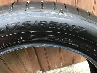 4stk falken sommerdæk 175/65r17 kun kørt 1500km