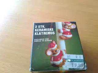 Juleklatremus til f.eks. lys (Daells Varehus) 