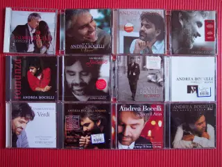 .ANDREA BOCELLI  CDer sælges stykvis              
