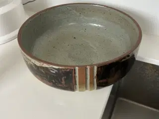 Keramik kande +skål