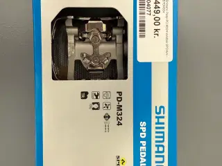 Pedaler Shimano vendbare SPD PD-M324 m klamper