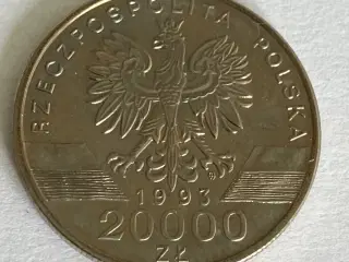 20000 Zloty 1993 Poland