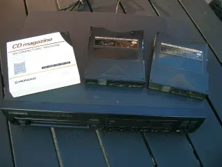CD Pioneer PD m603 med 3 magazine til 6 DISC