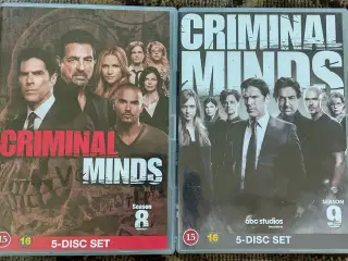 Criminal Minds sæson 5 - 6 - 7 - 8 - 9