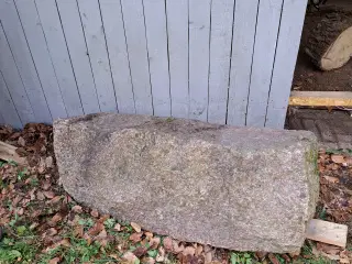 Kæmpe granitsten 