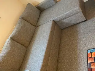 Sovesofa med Chaiselong 