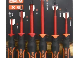 5 pk. Boxer Skruetrækkersæt VDE 6 dele