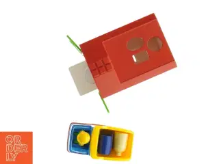 Playmobil 1-2-3 skraldebil-puttekasse, sæt 70184 (str. 16 x 10 cm)