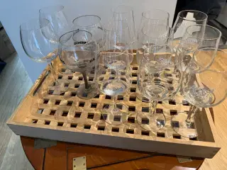 Trip Trap bakke med glas