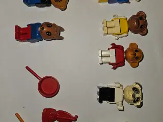 Lego fabuland figure og ting