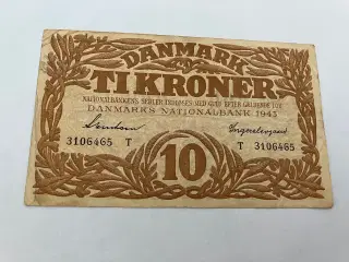 10 Kroner 1943 T
