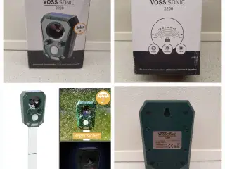 Voss.sonic 2200 solar dyreafskrækker 