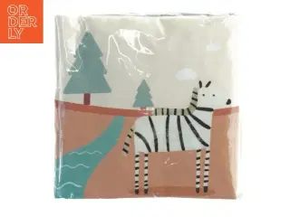 Sengetæppe med dyreprint fra Søstrene Grene (str. 14 x 15 cm)