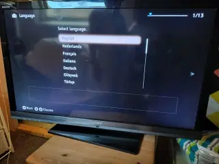 Sony Bravia fladskærm 