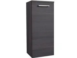 OS41 Parma/Alba 3 sideskab, ny, 350x800mm, sort eg, Sort mat greb