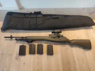 Classic army M14 bipod dotsight hardball gevær