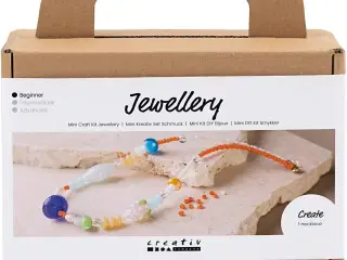 Mini DIY Kit Smykker, Chunky halskæde, colorful, 1 pk.