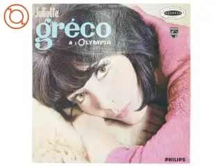 Juliette Gréco vinylplade fra Philips
