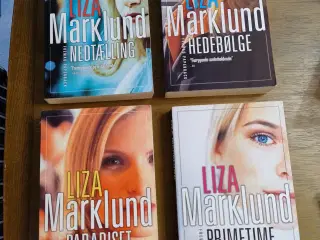 Liza Marklund Bøger 1-11 incl  forsendelse