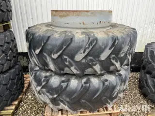 Tvillingehjul Michelin 20.8R38 - 2 styk - med klemmer