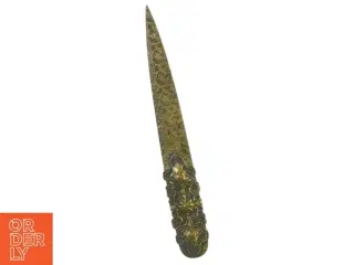 Ornamenteret brev kniv åbner (str. 20 x 3 cm)