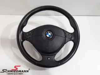 Sportsrat læder M-Technic inklusiv airbag D=379MM C51956 BMW E38 E39