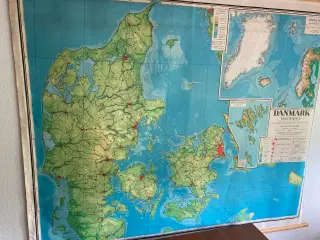 Skolekort over Danmark
