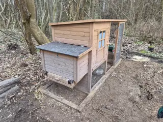 Hønsehus med forsvindingsrede