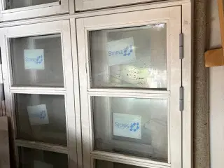 Vinduer med sprosser 2 stk