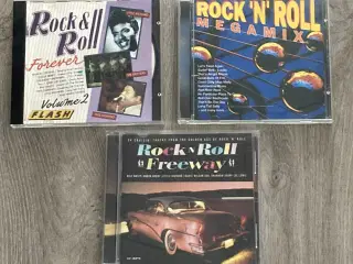 3 CD’er med Rock’n’roll 