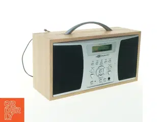 Digital radio med trækabinet fra Zonosound (str. 29x11x15 cm)