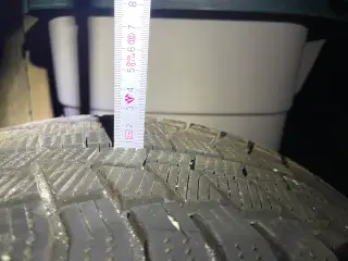 4 alufælger med vinterdæk