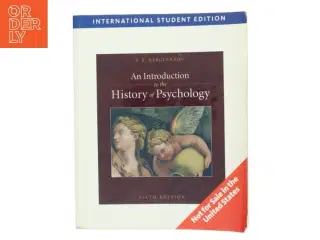 An introduction to the history of psychology af B. R. Hergenhahn (Bog)