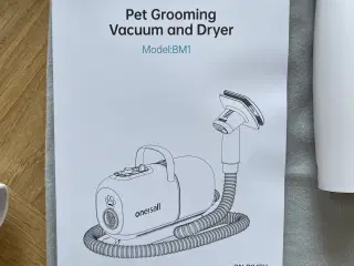 Blower og pelssuger til hund og kat