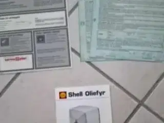 BP/Statoil Kasket mærker + Shell Oliefyr