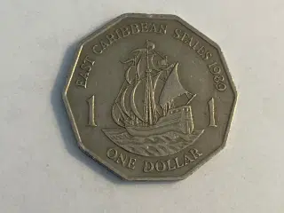 East Caribbean States One Dollar 1989