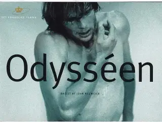 Odyssen - Ballet - Det Kongelige Teater - Program A5 - Pæn