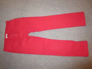 Flotte røde bukser til pige str. 164