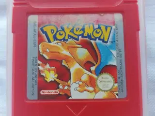 Pokémon Red | Original Gameboy | Testet og virker