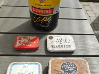 Gamle metaldåser/æsker